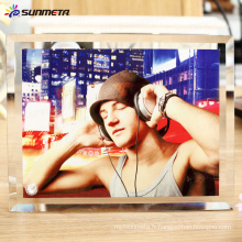 Cadre photo en verre sublimation BL-05 230 * 180 * 10